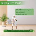 thumbnail image 6 of Luricaa Golf Pong Putting Game Set with Front Border for Indoor&Outdoor, Golf Putting Green Mat Includes 8pcs Golf Balls & Portable Bag,Golf Putting Practice Training Aid for Backyard,Party,Office, 6 of 7