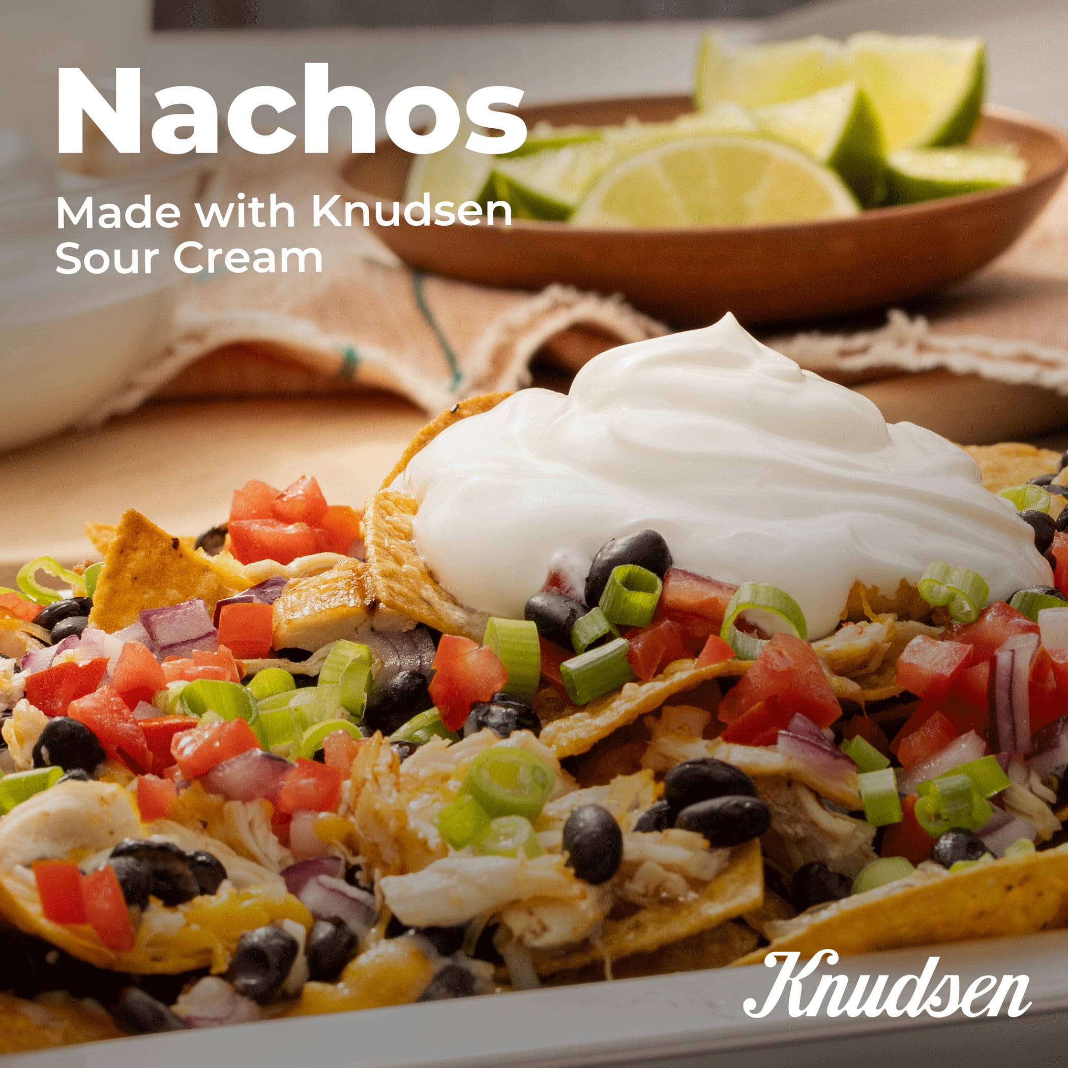 Knudsen's All Natural Sour Cream, 8 oz Tub