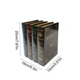 thumbnail image 2 of WEGFTDUOP Vintage Fake Book Decor Box, Simulation Book Jewelry Organizer for Office & Home, 2 of 9