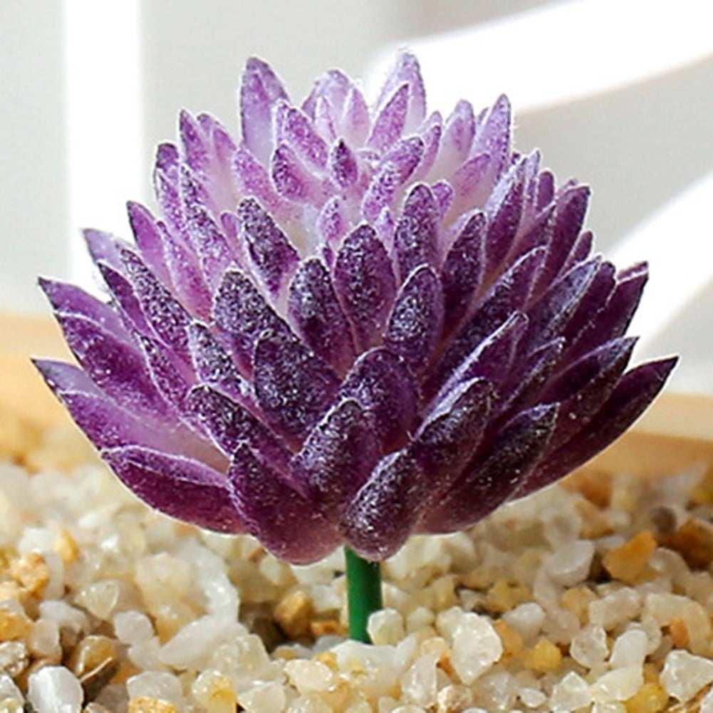 Artificial Succulents Plant Unpotted Fake Succulent Diy Realistic Succulent Bulk Artificial