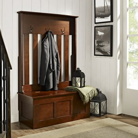 Crosley Furniture Ogden Entryway Hall Tree With Storage Bench