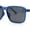 Blue - Black, variant on Polarized Rectangular Mens Gentlemanly Simple Frost Plastic Sunglasses Blue - Black