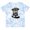 Tie Dye Blue, variant on Inktastic Schnauzer Pup Boys or Girls Toddler T-Shirt