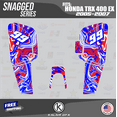 thumbnail image 3 of Kalair GFX Graphics Kit for Honda ATV TRX 400EX (2005-2007) Snagged Series, 3 of 5