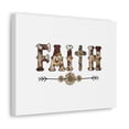 thumbnail image 2 of Scripture Walls Faith Romans 10:17 Flower Pattern Brown Christian Wall Art Bible Verse Print Ready to Hang Unframed, 2 of 18
