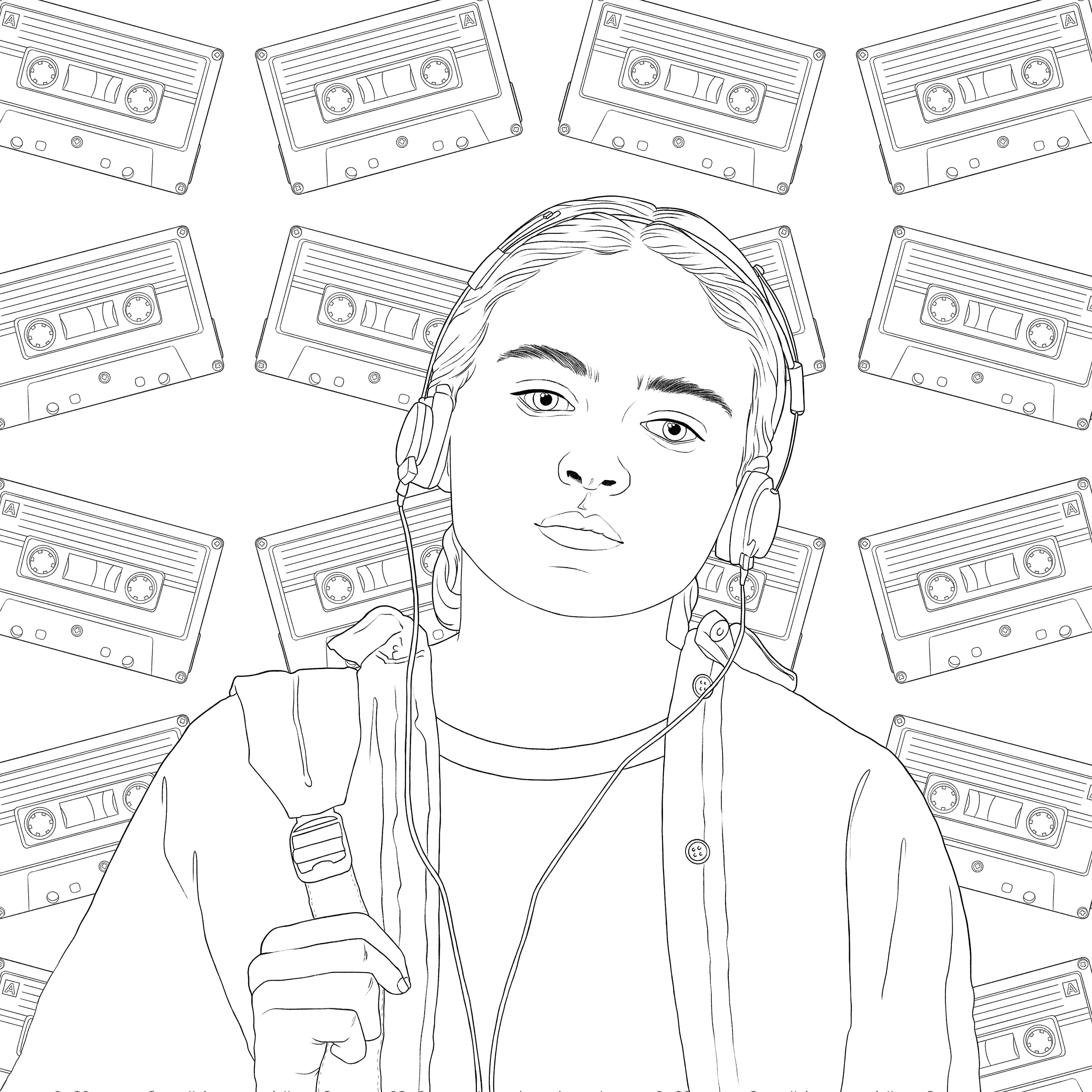 Stranger Things: the Official Coloring Book, Season 4, 80 pages (Paperback)
