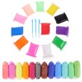 thumbnail image 1 of EXHUMKY Modeling Clay for Kids 24 Packs Assorted Color Stretchable for DIY Crafts and Ornaments, 1 of 5