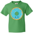 thumbnail image 3 of Inktastic Blue Donut Youth T-Shirt, 3 of 5