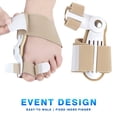 thumbnail image 1 of Ortesis Hallux Valgus Unisex para aliviar el dolor con perilla giratoria para suministros para pies, 1 of 7