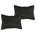 thumbnail image 6 of Legacy Decor 3 PCS Bedspread Quilt Coverlet Stitched Pinsonic Reversible All Season Oversized King / Cal-King Size Black Color, 6 of 7