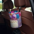 thumbnail image 5 of Naloa Colorful Balloon Cake Celebration Car Trash Can Garbage Car Accessories Trash Can Car Waste Bin for for Driver and Passenger Any Vehicle, 5 of 7