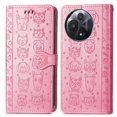 thumbnail image 1 of Funda Cartera FOXDOCK para TCL 60 , Flip PU con Relieve de Gatos y Perros, Tarjetero y Soporte, 1 of 6