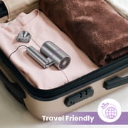 NEXPURE Hair Dryer, Ionic Blow Dryer with Nozzle, for All Hair Types,Light and Quiet Home, Travel