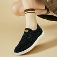 thumbnail image 5 of Men Women Lace up Loafers Boat Shoes with Slip On Casual Shoe for Lightweight Canvas Loafer Comfortable, 5 of 7