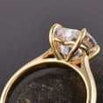 thumbnail image 3 of 2CT Heart Cut Lab-Created Diamond Women's Engagement Ring 14k Yellow Gold Plated, 3 of 4