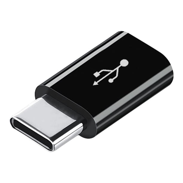 Bearachild Adaptador tipo c Micro Usb a conectores de cargador tipo C para S8 Teléfono y Comunicación
