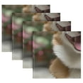 thumbnail image 5 of Qxltty Cute Corgi Napkins 20×20in Perfect for Parties Dinners Weddings Cocktail Housewarming Cloth Napkins Set of 6, 5 of 8