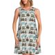 thumbnail image 1 of Disketp Transport Train para Vestido sin Mangas para Mujeres, Vestidos de Verano para Mujeres, Casual y Holgado para la Playa, 1 of 7