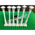 thumbnail image 2 of Brickstars 6 White Lamp Post led street light for lego usb connected (Lego Set no Included), 2 of 2