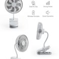 thumbnail image 3 of Clip Fan Portable Usb Stroller Fan 360 Swivel, 3 of 5