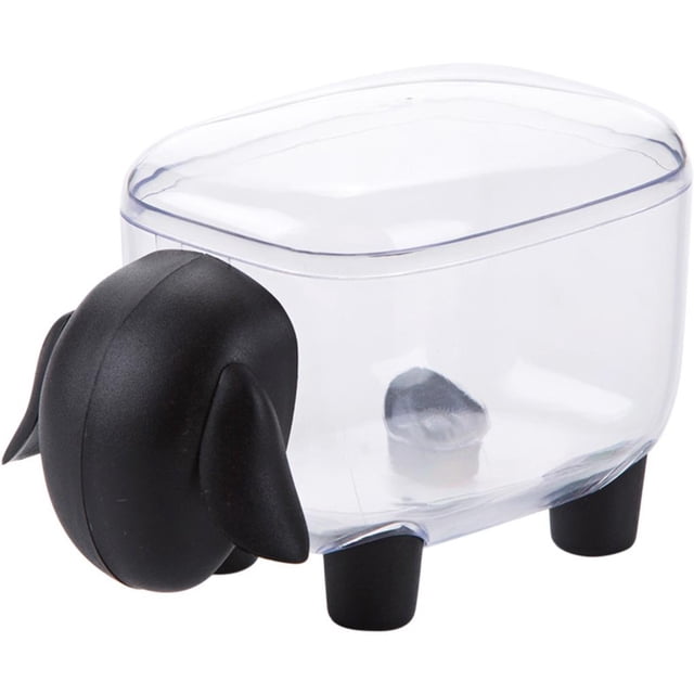 Organizador De Maquillaje Para Cosméticos, Caja De Almacenamiento De Plástico, Contenedor De Oficina, Soporte Para Palillos De Dientes, Hisopo De Algodón Scienceny HA024541-01