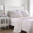 thumbnail image 1 of Juego de ropa de cama Laura Ashley Norella Pink King Size, 100% algodón, 1 of 9