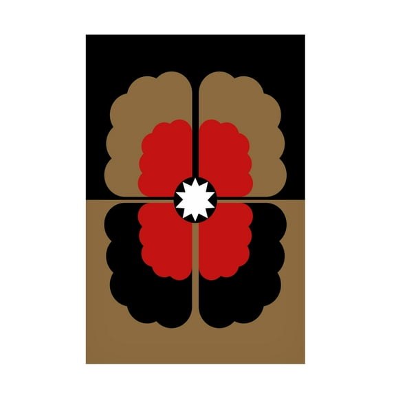 Trademark Fine Art Frances Collett  Pansy 1960 Canvas Wall Art