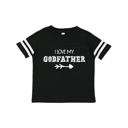 

Inktastic I Love My Godfather with Arrow Gift Toddler Boy or Toddler Girl T-Shirt