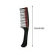 thumbnail image 5 of Peine para desenredar Soidarity con rodillo negro 1 paquete herramientas portátiles de barbero, 5 of 5