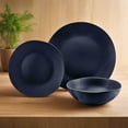 thumbnail image 2 of Godinger 87463 Aspero Stoneware Dinnerware Set, Black - 12 Piece, 2 of 2