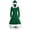 Green#3, variant on Homenesgenics Women Dress Long Sleeve Printed Furry V-Neck Draw Back Dress Womens Clothes under $8