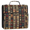 thumbnail image 5 of FORMRS Zipper Binder with Shoulder Strap 2-inch Ring 500 Sheet Capacity File Bag, Beige Geometric, 5 of 5