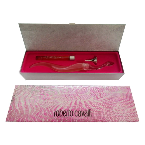 Roberto Cavalli 2 x 0.5 oz / 15 ml Eau De Parfum spray and refill gift set for women