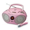 Barbie CD & AM/FM Radio Karaoke Boombox