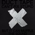 thumbnail image 3 of CafePress - Duct Tape Fix Stupid Muffle The Sound Pajamas - Men's Dark Loose Fit Cotton Pajama Set, 3 of 7