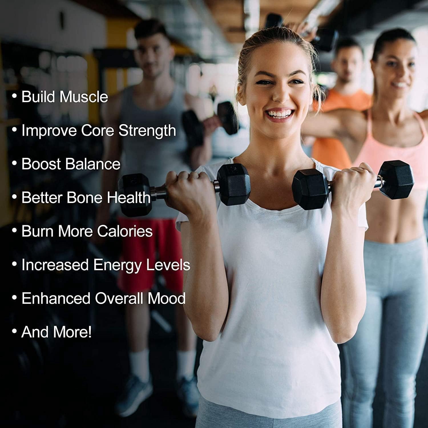 RitFit 180 LB Rubber Hex Dumbbells Set with Optional Dumbbell Rack, Multi Weight Set to Choose, Ideal for Home Gym and Fitness