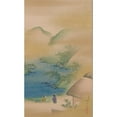 thumbnail image 2 of Maruyama Oshin 16x24 Black Ornate Framed Double Matted Museum Art Print Titled: Three Jewel Rivers (Three&nbsp;Tamagawa) (1829), 2 of 5
