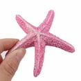 thumbnail image 2 of Unique Bargains 1PC Aquarium Fish Tank Polyresin Emulational Starfish Sea Star Shape Ornament Pink, 2 of 3