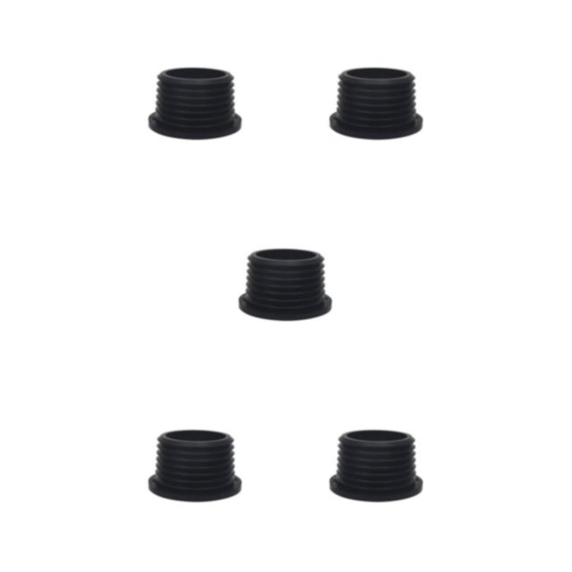 Kearding Desagüe de suelo, escurridor de lavabo, colador de baño, gran sellado negro, ahorro de espacio de larga duración, accesorios para el Type2 NO2