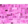 thumbnail image 1 of Ahgly Company Indoor Rectangle Patchwork Pink Transitional Area Rugs, 2' x 4', 1 of 4