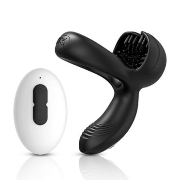 Vibrating Cock Ring Penis Ring for Men Ejaculation Delay Remote Control Scrotum Stimulator