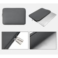 thumbnail image 2 of Estuche para computadora portátil Perfecl Funda protectora para tableta 13 pulgadas Gris, 2 of 8