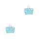 thumbnail image 4 of Yuarrent Cesta de almacenamiento de escritorio ordenada con cesta portátil de gran capacidad Almacenamiento de artículos diversos bebe azul cuadrado 2Conjunto, 4 of 6