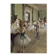 thumbnail image 2 of The Ballet Class par Edgar Degas, Art Mural sur Toile 24x32 Pouces, 2 of 6