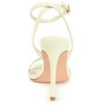 thumbnail image 3 of Journee Womens Dorian Open Toe High Stiletto Sandals, 3 of 8