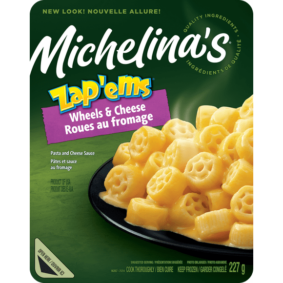 Michelina's Zap'ems Wheels And Cheese, 227 g