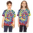 thumbnail image 1 of Tie Dye Style T-Shirts for Men and Women - Multi Color Tops by Krazy Tees, 1 of 7