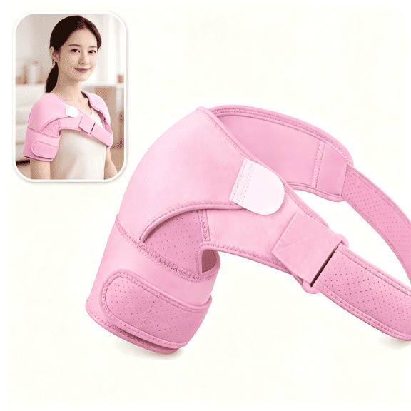 Shoulder Brace for Women, Adjustable Rotator Cuff Support for Joint Pain Relief & Injury Recovery, One Size Regular