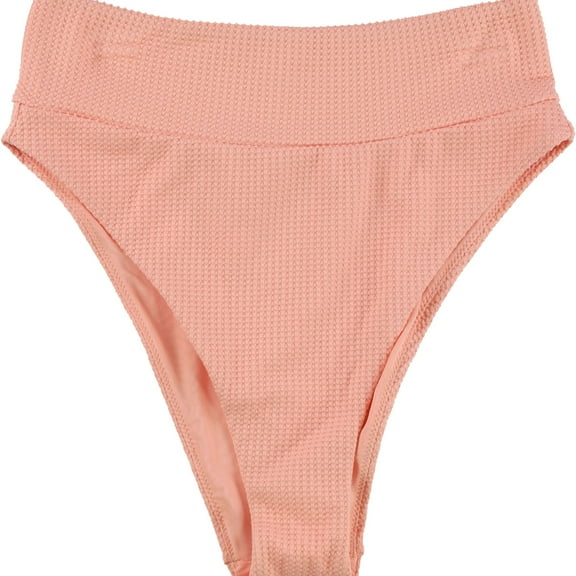 American Eagle Womens Cheeky Bikini Swim Bottom, Orange, Small