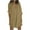Khaki, variant on Axiiglly Linen Shirts for Women V Neck Button Down Shirt Casual Oversized Swimsuit Cover Up Long Sleeve Cotton Tunic Mini Dress